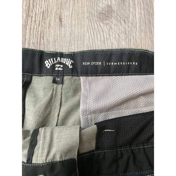 Billabong Mens New Order Submersibles Quick Dry Stretch Shorts Size 34 - Picture 2 of 8